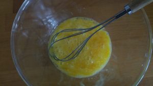 egg custard making 2